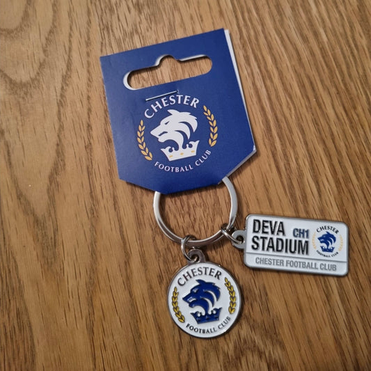 Chester FC Charm Keyring