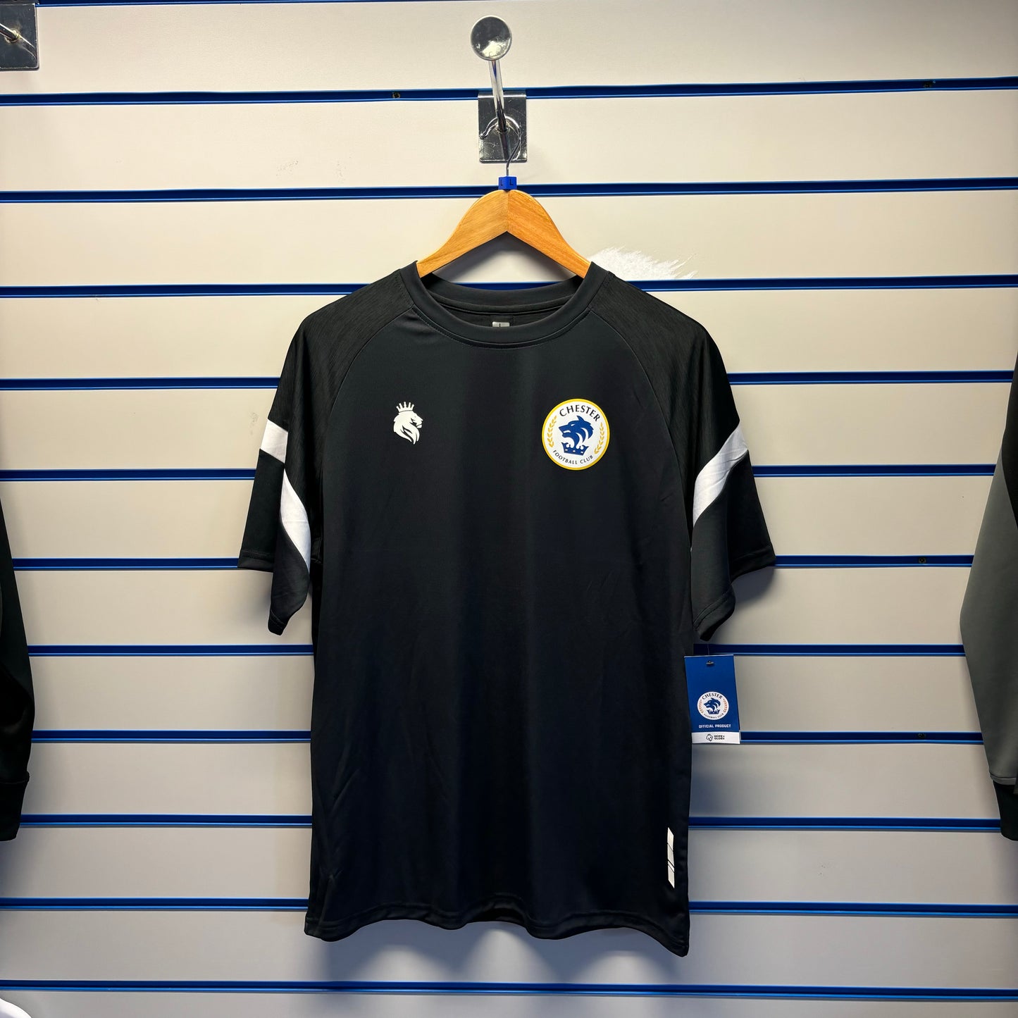 Adult Chester FC Training Top - Black/White