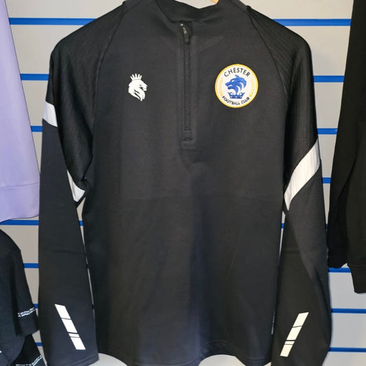 Adult Chester FC 1/4 Zip - Black